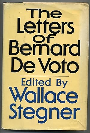 Seller image for The Letters of Bernard DeVoto for sale by Between the Covers-Rare Books, Inc. ABAA