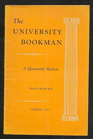 Image du vendeur pour The University Bookman: A Quarterly Review, Summer 1971, Vol. XI, No.4 mis en vente par Between the Covers-Rare Books, Inc. ABAA