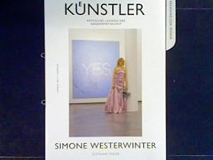 Bild des Verkufers fr Simone Westerwinter Knstler - Kritisches Lexikon der Gegenwartskunst. zum Verkauf von books4less (Versandantiquariat Petra Gros GmbH & Co. KG)