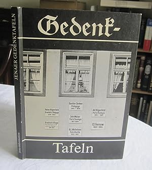 Gedent-tafeln - Kulturgeschichte an Jenas Hausern