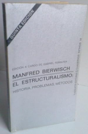 Imagen del vendedor de El Estructuralismo: Historia, Problemas, Metodos a la venta por La Social. Galera y Libros