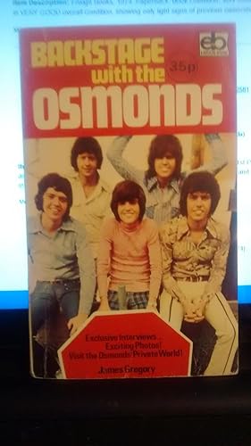 BACKSTAGE WITH THE OSMONDS