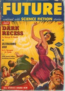 Immagine del venditore per FUTURE Combined with Science Fiction Stories: July 1951 venduto da Books from the Crypt