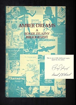 AMBER DREAMS A ROGER ZELAZNY BIBLIOGRAPHY By Daniel Levack. Signed