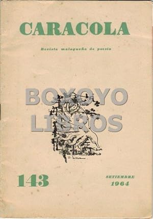 Caracola. Revista malagueña de poesía. Núm. 143 (Setiembre, 1964)