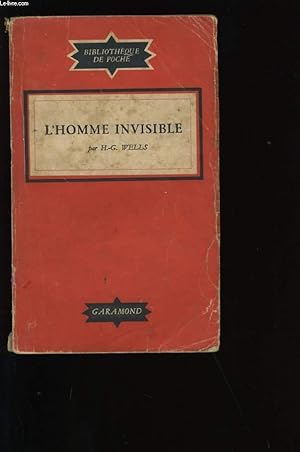 Image du vendeur pour L'HOMME INVISIBLE. mis en vente par Le-Livre