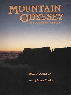 Bild des Verkufers fr Mountain Odyssey in Southern Africa zum Verkauf von Christison Rare Books, IOBA SABDA