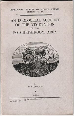 Image du vendeur pour An ecological account of the vegetation of the Potchefstroom area mis en vente par Christison Rare Books, IOBA SABDA