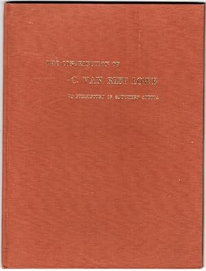 Imagen del vendedor de The Contribution of C. Van Riet Lowe to Prehistory in Southern Africa a la venta por Christison Rare Books, IOBA SABDA