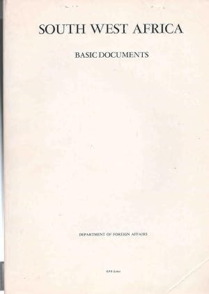 Seller image for South West Africa: Basic Documents: 30 January 1976 to 2 May 1979 for sale by Christison Rare Books, IOBA SABDA