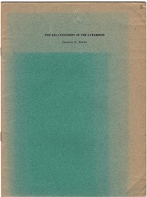 Imagen del vendedor de The Relationships of the Lyrebirds a la venta por Christison Rare Books, IOBA SABDA