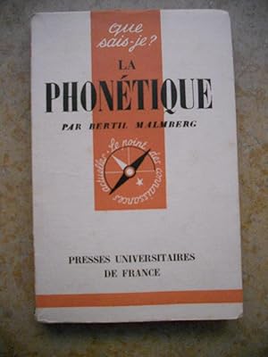 Seller image for La phonetique for sale by Frederic Delbos