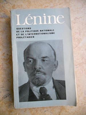 Seller image for Questions de la politique nationale et de l'internationalisme proletarien for sale by Frederic Delbos