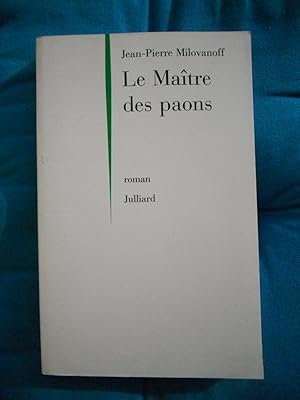 Imagen del vendedor de Le Maitre des Paons a la venta por Frederic Delbos