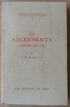 Immagine del venditore per Les Sacrements Signes de Vie. venduto da librairie sciardet