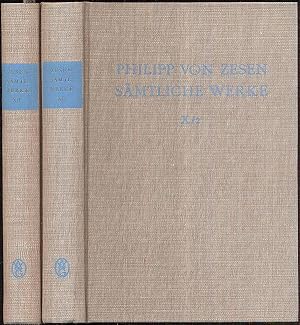 Bild des Verkufers fr Smtliche Werke. Unter Mitwirkung v. Ulrich Mach u. Volker Meid hrsg. v. Ferdinand van Ingen. Zehnter (10.) Band. Hoch-deutscher Helikon (1656). Erster u. zweiter Teil. 2 Bnde. zum Verkauf von Antiquariat Dwal