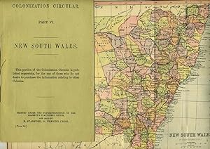 Bild des Verkufers fr Colonization Circular. Part VI. New South Wales zum Verkauf von Antipodean Books, Maps & Prints, ABAA