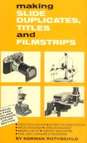 Seller image for Making Slide Duplicates, Titles and Filmstrips for sale by Paperback Recycler