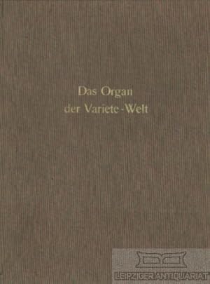 Das Organ der Variete-Welt. 22. Jahrgang, Nr. 1053, Berlin, den 26. Januar 1929 Festnummer zum 20...