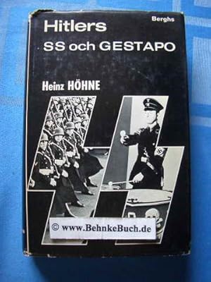 Bild des Verkufers fr Hitlers SS och Gestapo. Heinz Hhne. zum Verkauf von Antiquariat BehnkeBuch