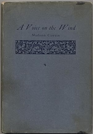 Seller image for A Voice on the Wind and Other Poems for sale by Between the Covers-Rare Books, Inc. ABAA