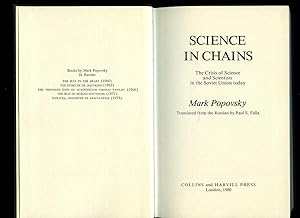 Seller image for Science in Chains; The Crisis of Science and Scientists in the Soviet Union Today for sale by Little Stour Books PBFA Member