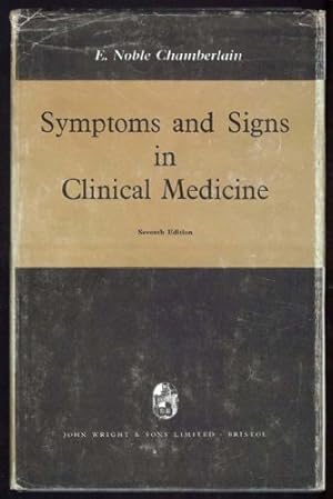 Immagine del venditore per Symptoms and Signs in Clinical Medicine venduto da Sapience Bookstore