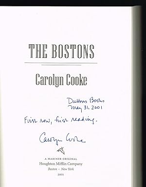 The Bostons (SIGNED COPY)