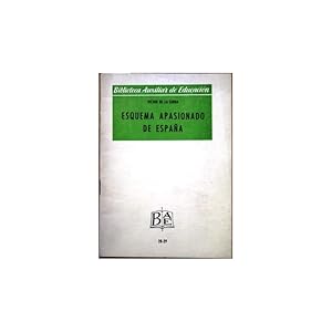 Seller image for Esquema apasionado de Espaa for sale by Librera Salamb