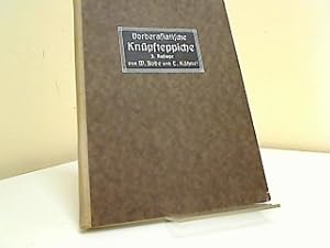 Image du vendeur pour Vorderasiatische Knpfteppiche aus lterer Zeit. Monographien des Kunstgewerbes. mis en vente par Antiquariat Buchhandel Daniel Viertel