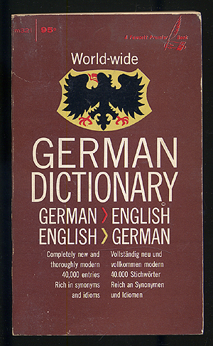 Imagen del vendedor de German Dictionary: German-English, English-German a la venta por Between the Covers-Rare Books, Inc. ABAA