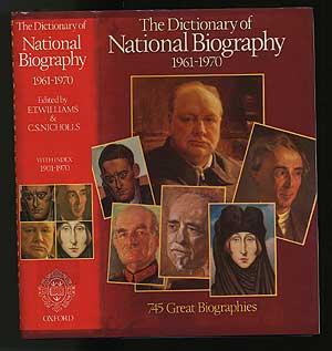 Seller image for The Dictionary of National Biography 1961-1970 with an Index covering the years 1901-1970 in one alphabetical series for sale by Between the Covers-Rare Books, Inc. ABAA