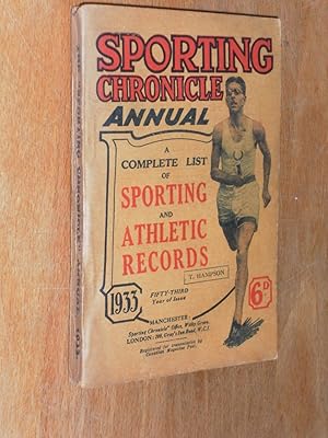 Immagine del venditore per The Sporting Chronicle Annual for 1933, 1934, 1935 a Handbook of Records for Every Branch of Sport (3 Vols.) venduto da Dublin Bookbrowsers