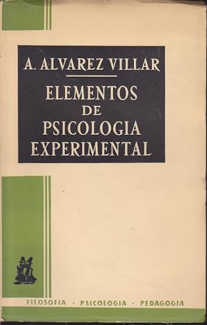 ELEMENTOS DE PSICOLOGIA EXPERIMENTAL