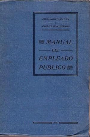 Imagen del vendedor de MANUAL DEL EMPLEADO PUBLICO a la venta por Buenos Aires Libros