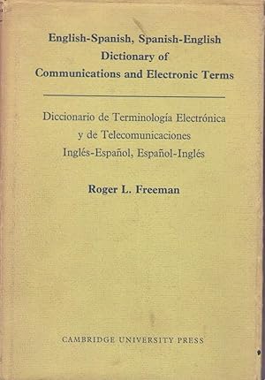 Image du vendeur pour DICCIONARIO DE TERMINOLOGIA ELECTRONICA DE COMUNICACIONES INGLES - ESPAOL, ESPAOL - INGLES / ENGLISH - SPANISH, SPANISH - ENGLISH DICTIONARY OF COMMUNICATIONS AND ELECTRONIC TERMS mis en vente par Buenos Aires Libros