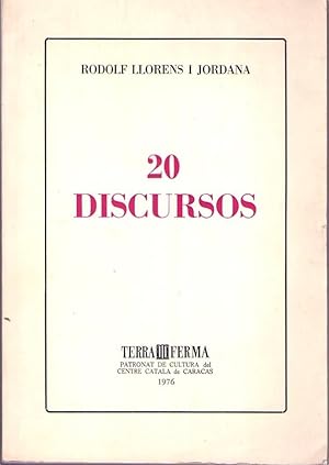 20 DISCURSOS. 1973 - 1976