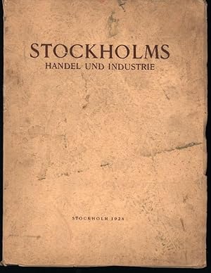 Imagen del vendedor de Stockholms Handel und Industrie, a la venta por Antiquariat Kastanienhof