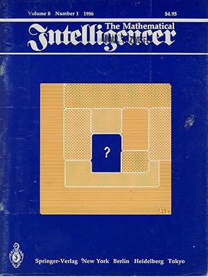 Seller image for The Mathematical Intelligencer Volume 8 Number 1 for sale by Sylvain Par