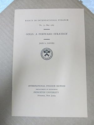 Seller image for Gold: A Forward Strategy (Essays in International Finance, #75) for sale by Atlantic Bookshop