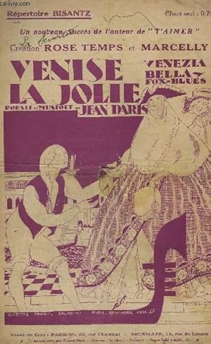 Seller image for VENISE LA JOLIE - CHANT. for sale by Le-Livre