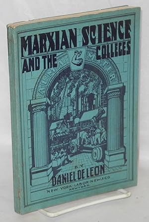 Marxian science and the colleges