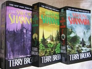 Seller image for Shannara trilogy: book 1 "The Sword of Shannara" with book 2 "The Elfstones of Shannara" with book 3 "The Wishsong of Shannara" - the complete "Shannara Trilogy" for sale by Nessa Books
