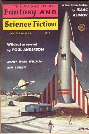Seller image for The Magazine of Fantasy and Science Fiction November 1958 - Bewitched, Critical Angle, Or the Grasses Grow, Mr. Milton's Gift, Beans, Pelt, for Analysis, Nine Yards of Other Cloth, + for sale by Nessa Books