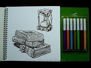 THE CREATURES OF HARRY POTTER AND THE SORCERER’S STONE DE LUXE COLOURING KIT