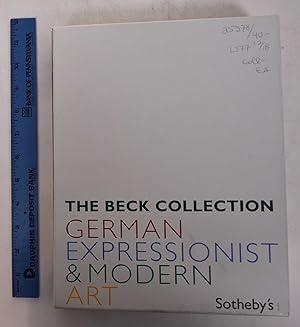 Image du vendeur pour THE BECK COLLECTION: GERMAN EXPRESSIONIST AND MODERN ART INCLUDING AFRICAN AND OCEANIC ART [5 volumes in slipcase] mis en vente par Mullen Books, ABAA