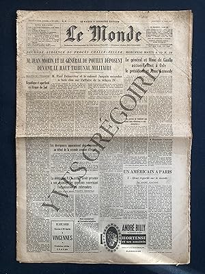 LE MONDE-N°5090-31 MAI 1961