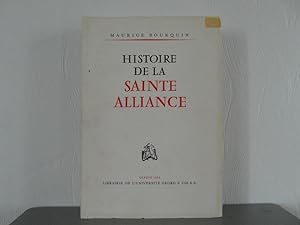 Seller image for Histoire de la Sainte Alliance for sale by Bidonlivre