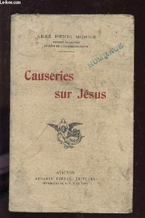 Seller image for CAUSERIES SUR JESUS. for sale by Le-Livre