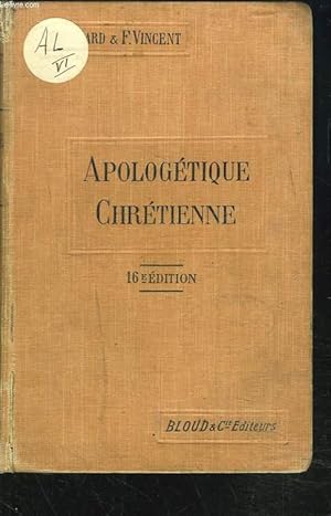 Seller image for APOLOGETIQUE CHRETIENNE for sale by Le-Livre